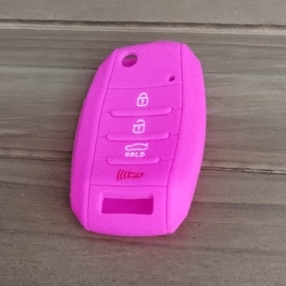 Pink Car Key Fob Cover